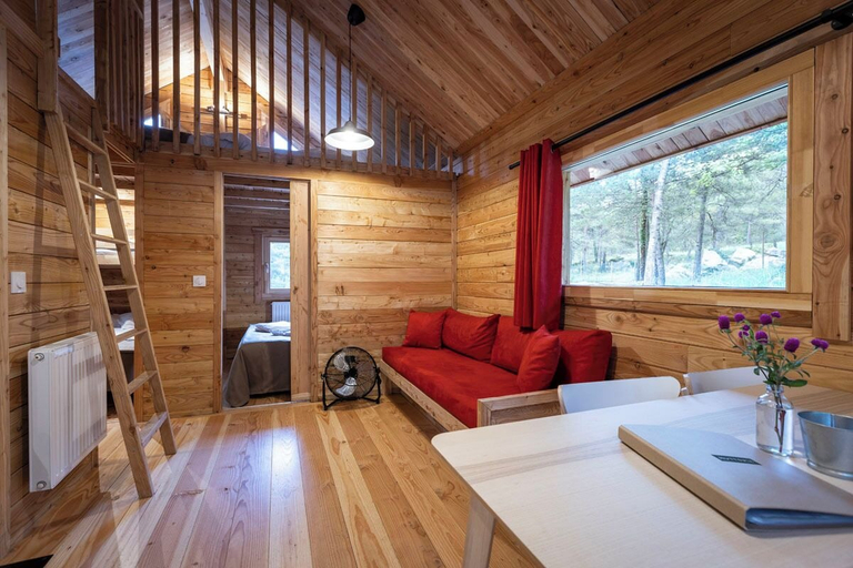 Living area 3, Huttopia Champagny en Vanoise, Savoie