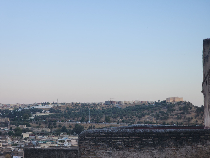 City view from property 4, Dar Lala Chafya, Fès