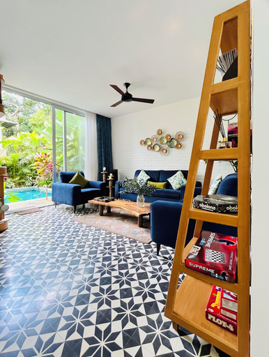 Living area 2, Casa Calma by evaddo, North Goa