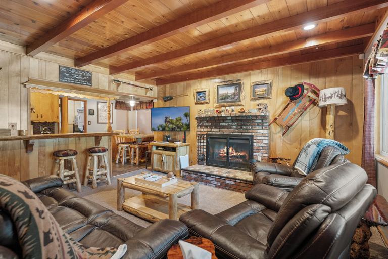 Living room 3, All in Cabin, San Bernardino