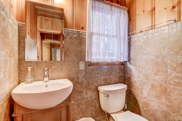 Bathroom 4, 3993c Cedar Lake Tahoe 2 Bedroom Cabin by RedAwning, El Dorado