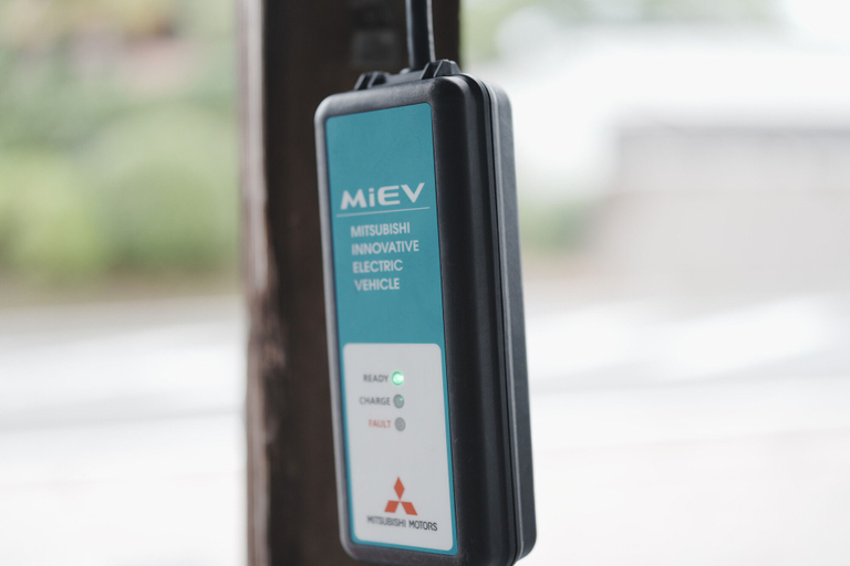 Electric vehicle charging station 3, Enishi Inn Ichihara, Ichihara