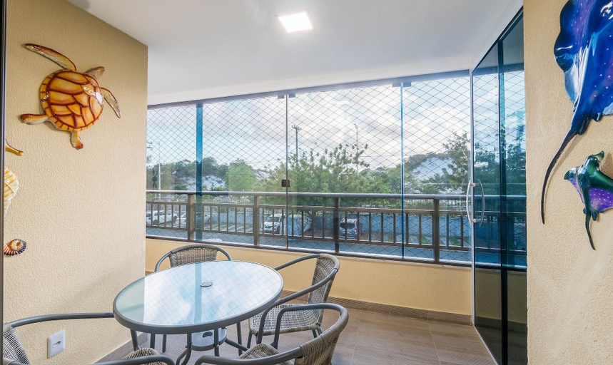 Outdoor dining, Complete Apt Near Stella Maris Beach Jsm0103, Salvador