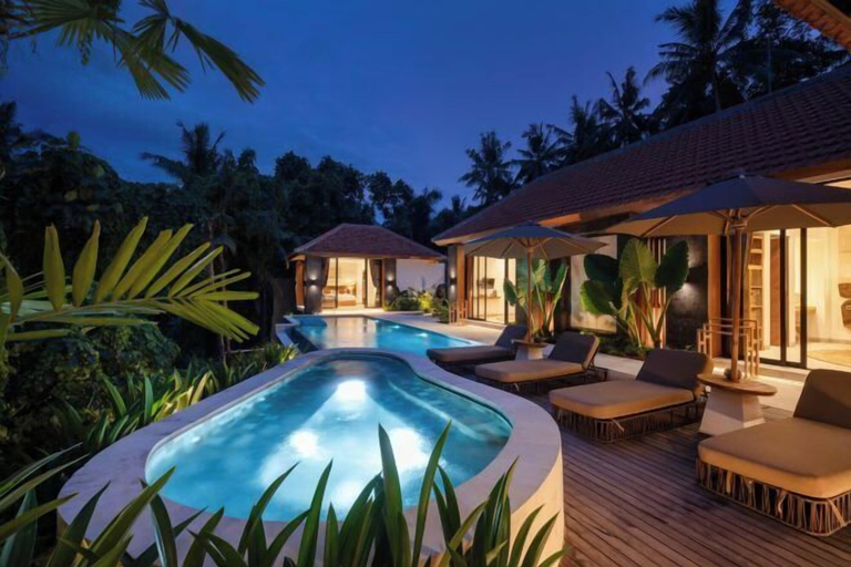 Pool 2, Villa Le Lotus Bleu by BaliSuperHost, Gianyar