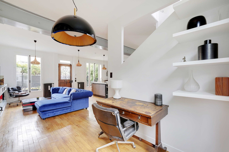 Living room 4, House With Garden - 4br-7p- Asnieres-sur-seine, Hauts-de-Seine