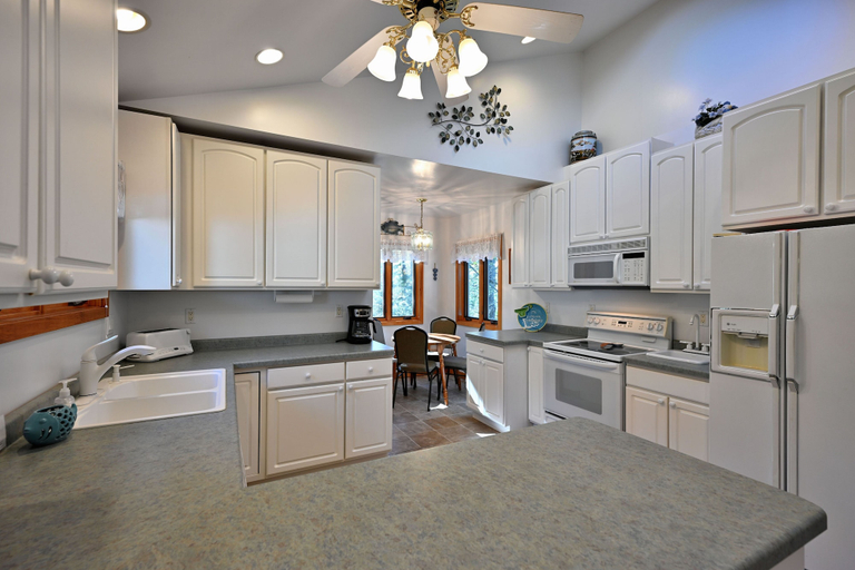 Private kitchen 5, Sandy Shores 2 Bedroom Hotel Room by RedAwning, Bayfield
