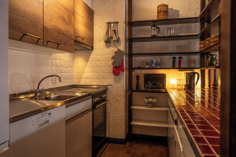 Private kitchen 5, Apartment Familienzauber- city center, Visp