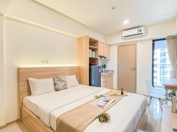 Room 4, Warm Minimalist Studio Apartment Near Paramadina University At Meikarta, Cikarang