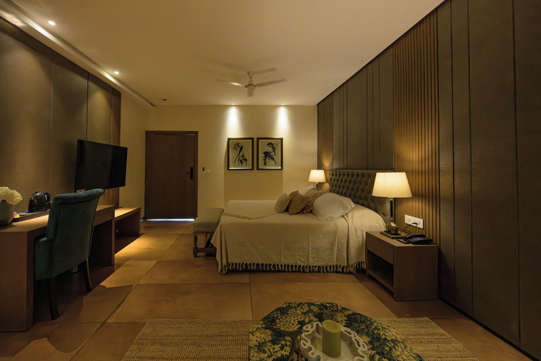 Bedroom 1, Sampige Resort, Udupi