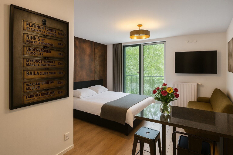 Room 5, BROWARY DESIGNER APARTMENTS by Country 2 Country, Warsaw