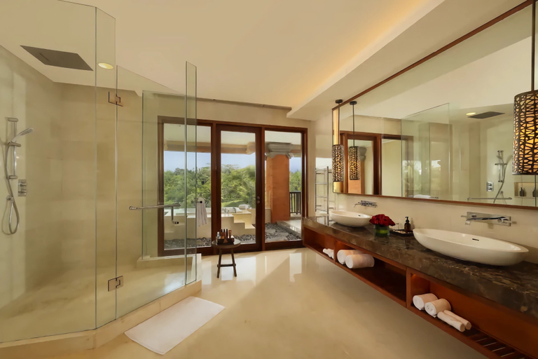 Bathroom 5, Padma Resort Ubud, Gianyar