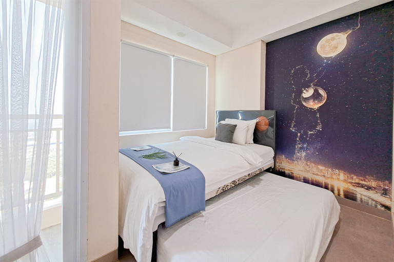 Room 4, Bright Studio Room Apartment At B Residence, Tangerang Selatan
