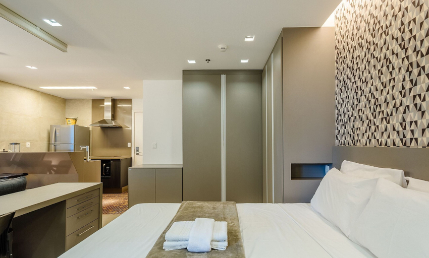 Bedroom, Studio w/ Pool Condo Asa Sul - Cbls0102, Brasília