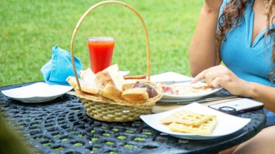Breakfast meal, Aaradhya Madu Ganga, Balapitiya