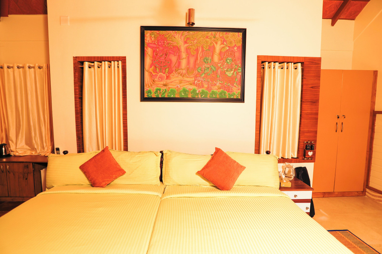 Bedroom 2, Neelambari Ecotourism Thrissur Aratupuzh, Thrissur