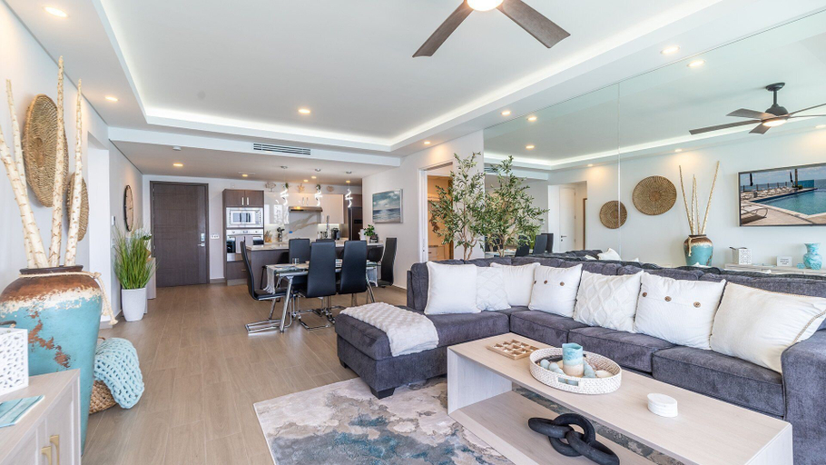 Living area 3, Amazing 2bedroom Condo Encantame Velero 1802, Puerto Peñasco