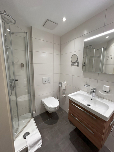 Bathroom 3, Hotel Sättele, Im Hegau, nahe Singen und Radolfzell am Bodensee, Konstanz
