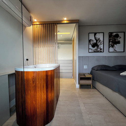 Room 1, Refúgio Exclusivo Duplex com Ofurô, Brasília