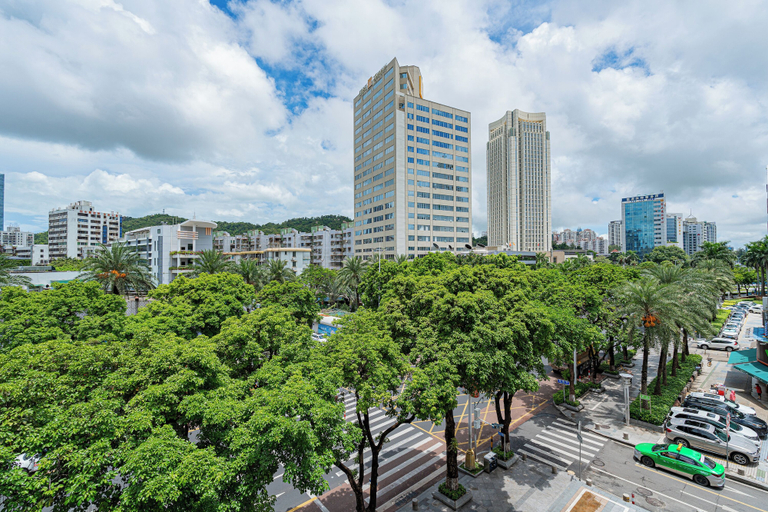 View from room 4, Xiangwang Meisu Hotel, Zhuhai