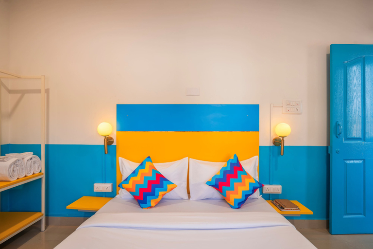 Bedroom 2, goSTOPS Bengaluru HSR Silk Board, Bangalore