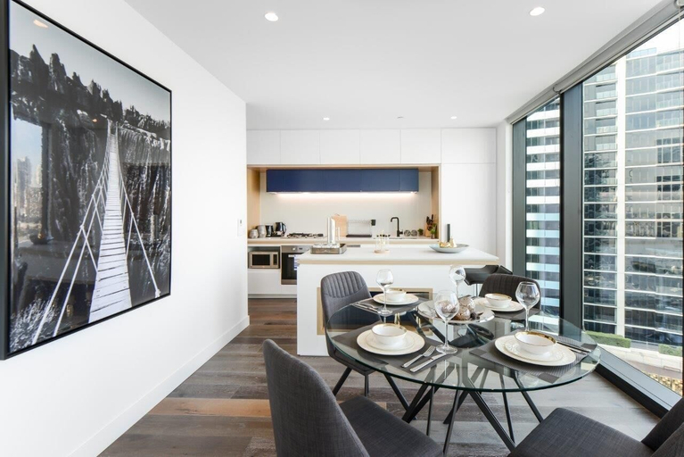 In-room dining 4, Aerie Stays NewQuay Collection, Melbourne