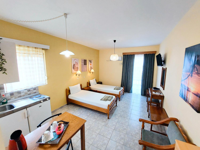 Bedroom 3, Alexia Apartments & Studios, South Aegean