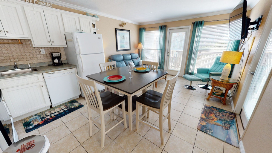 Dining 2, Seascape 2201 2 Bedroom Condo by RedAwning, Galveston