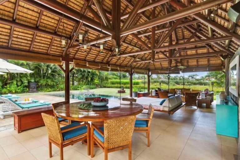 Outdoor dining 3, Club Med Albion Villas, Black River