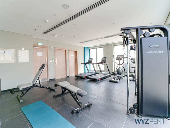 Gym 2, WYZ RENT|Unique Studio in Azizi Riviera, Dubai