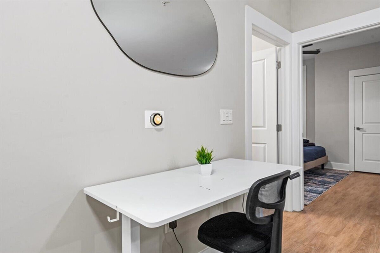 Living area 4, Upscale 3BR Suite Mins Uptown Charlotte, Mecklenburg