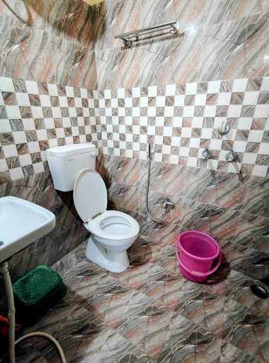 Bathroom, Ansh P Guest House, Varanasi