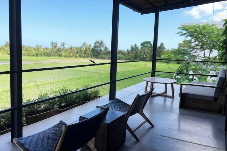 Terrace/patio 3, Ocean View Villa with Rice Field View, Tabanan
