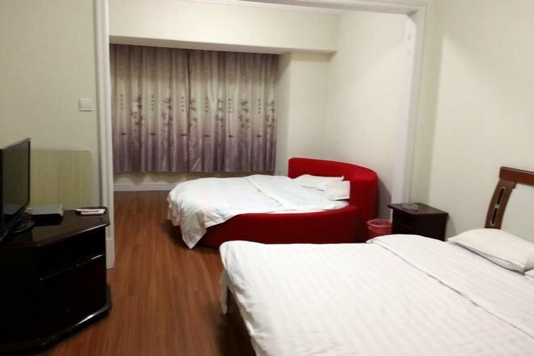 Bedroom 4, Xingfu Apartment Hotel, Dalian