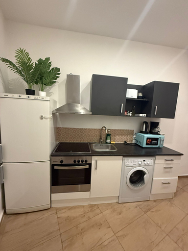 Private kitchen 3, Bright 1BR Apt Near Top Vienna Sights, Wien
