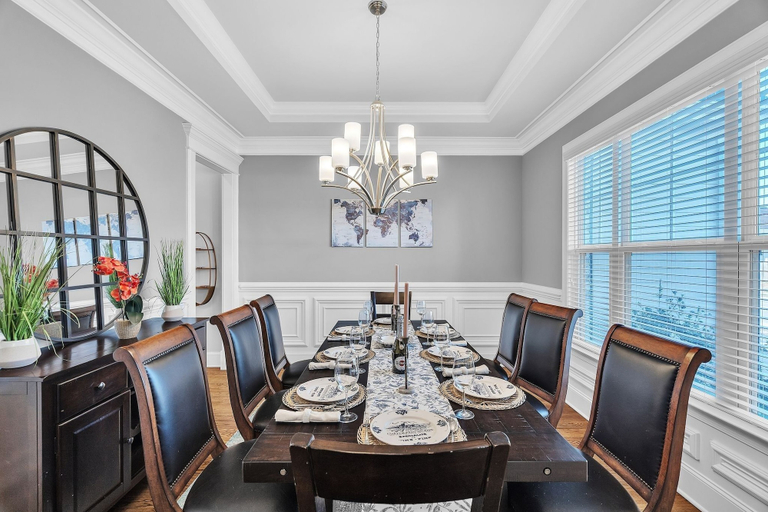 Dining 2, Durham Retreat Games, Exercise, And Relaxation 5 Bedroom Home, Durham