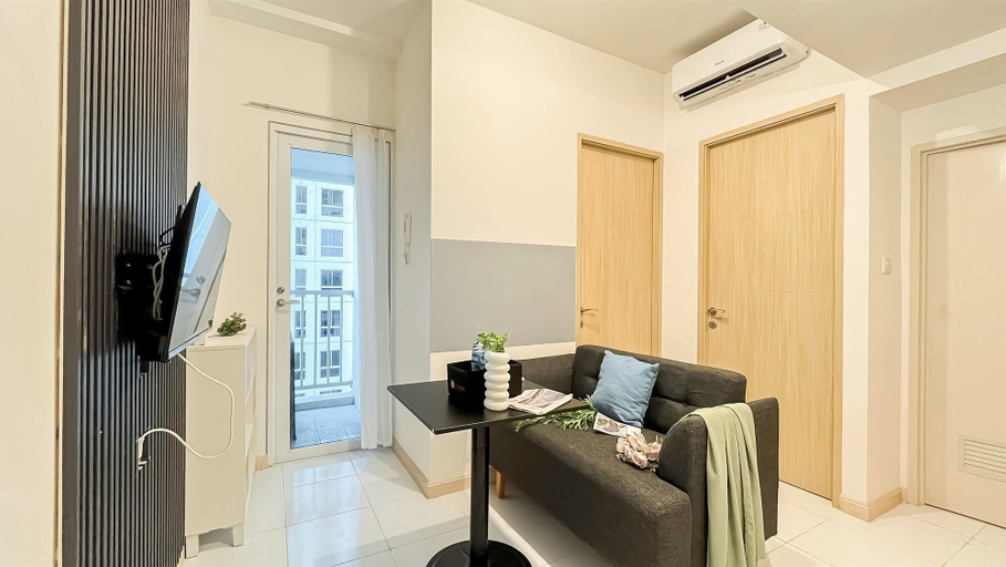 Living area 2, Modern 2Br Apartment Near Tokyo Hub At Tokyo Riverside Pik 2, Tangerang