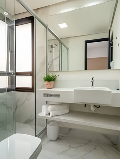 Bathroom 3, Get a Flat 120 Luxuoso-Jardins, São Paulo