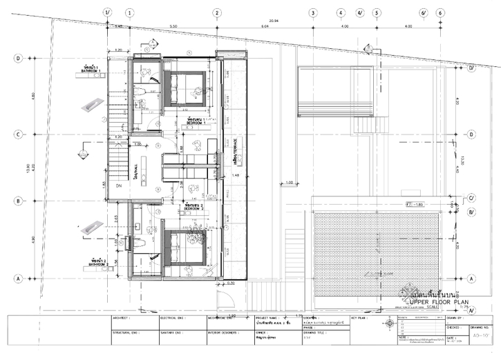 Floor plans 4, Greystone Luxury Pool Villa with Ocean View, Ko Samui
