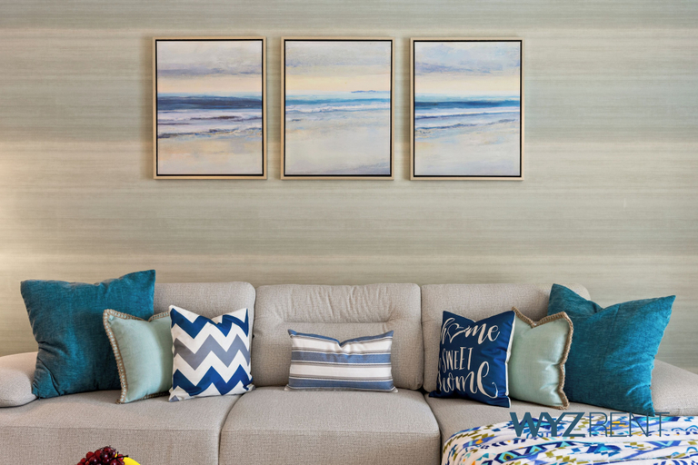 Living room 4, WYZ RENT|Salt&Sand Hamptons Glow 2BR SulafaMarina, Dubai