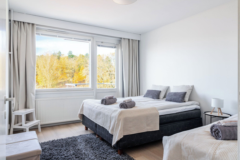 Room 5, Central 1BR Apartment with Free Parking, Päijänne Tavastia