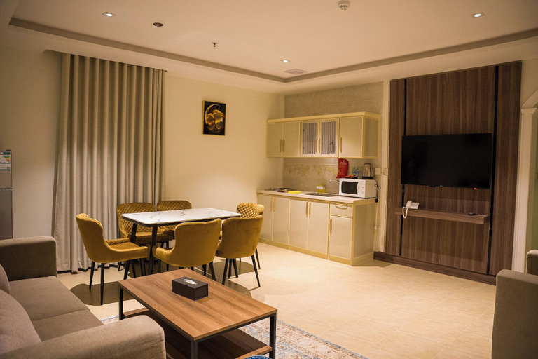 Living area 2, Aeli Al-thana for serviced apartments, Yanbu