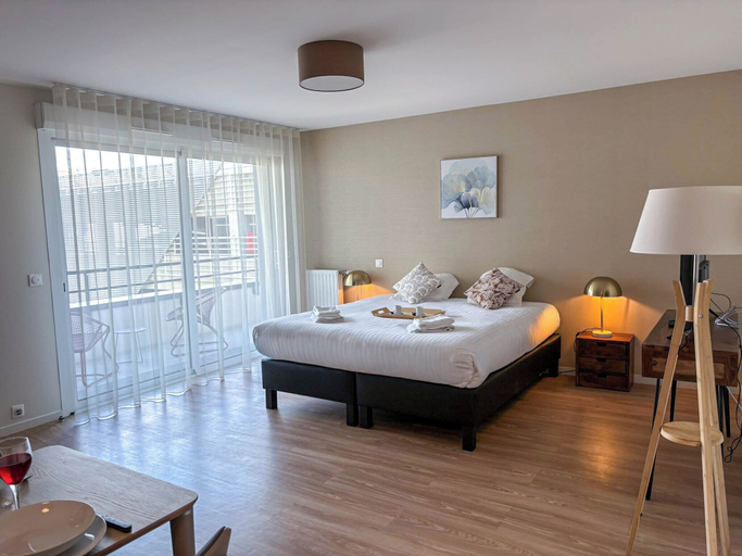 Bedroom 3, Les Boréales – Appart’hotel & Restaurant, Seine-Maritime
