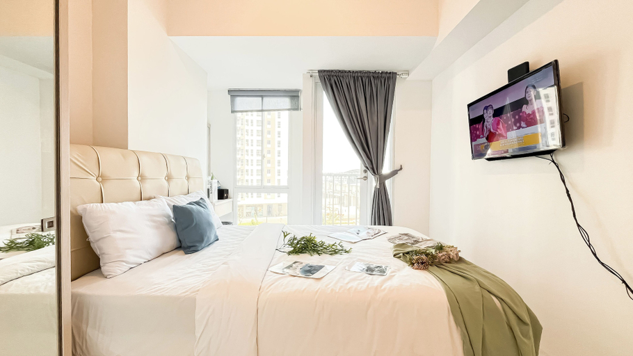 Bedroom 4, Small Minimalist Studio Apartment At Tokyo Riverside Pik 2, Tangerang