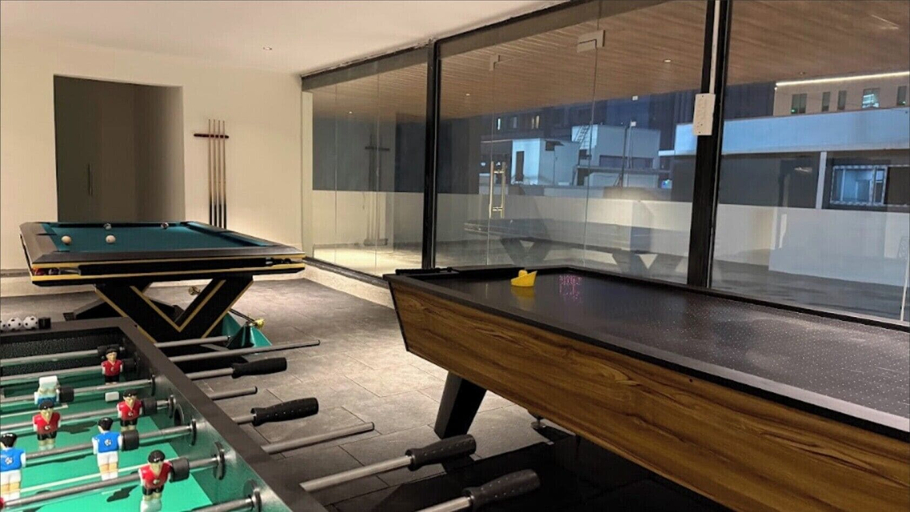 Game room 3, Lux Living Hotel, Bangalore