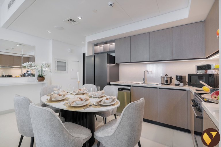 Private kitchen, Vogue| Burj Crown near Dubai Mall | Burj Khalifa, Dubai