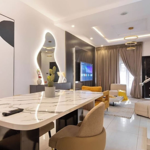 Interior detail 3, Wagmi Apartment, Ebonyi