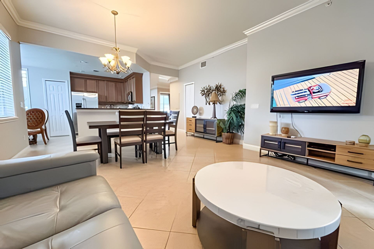 Living area 4, Modern 3BR Condo Reunion Resort + Pool Access, Osceola
