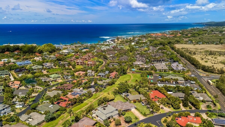 Aerial view 5, Kauai 2247 Loke Road 3 Bedroom Home, Kauai