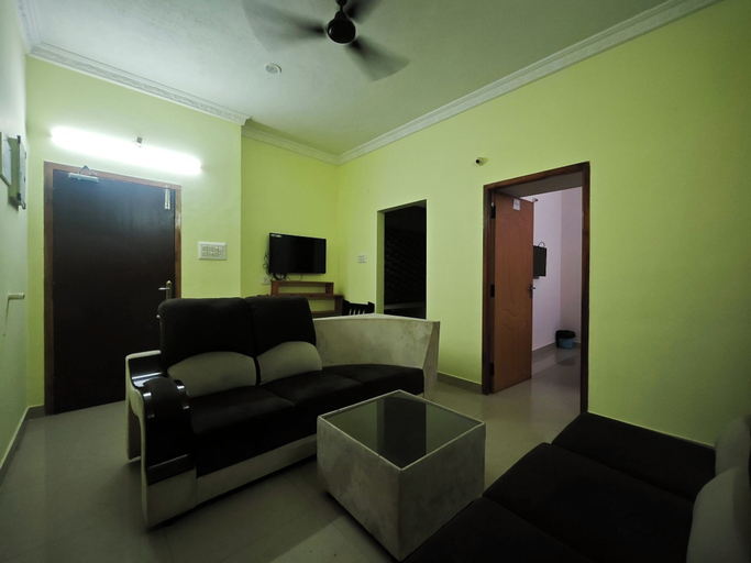 Living area 3, Smart Home Service Appts by Stayz Royale, Chennai