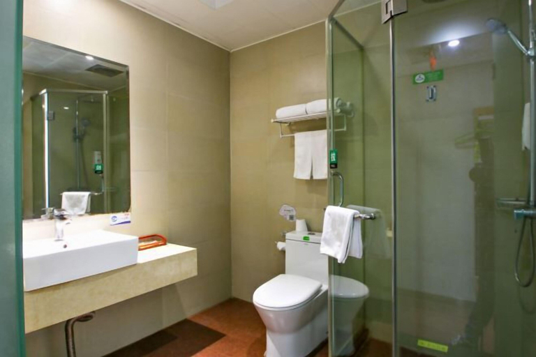 Bathroom 4, Motel 168 (Fuyang Railway Station), Fuyang